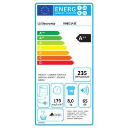 LG - Sèche-linge RH8D14ST