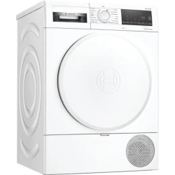 SÈCHE-LINGE FRONTAL POMPE À CHALEUR 8KG CLASSE A+++ BLANC