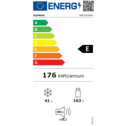 GLEM - Réfrigérateur 2 portes GRF2103WH