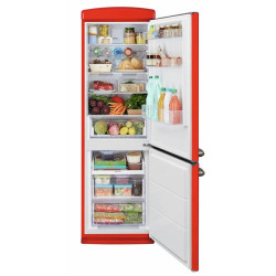BRANDT - Réfrigérateur combiné BVC8661NR
