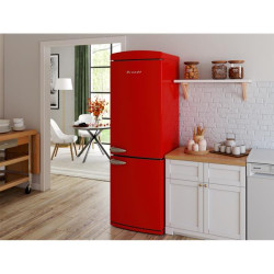 BRANDT - Réfrigérateur combiné BVC8661NR