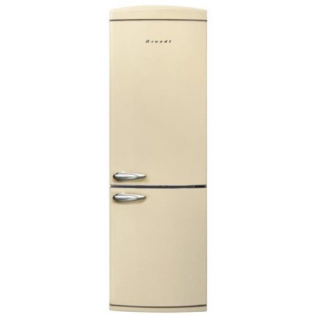 BRANDT - Réfrigérateur combiné BVC8661NV