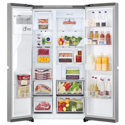 LG - Réfrigérateur américain GSLC40PYPE