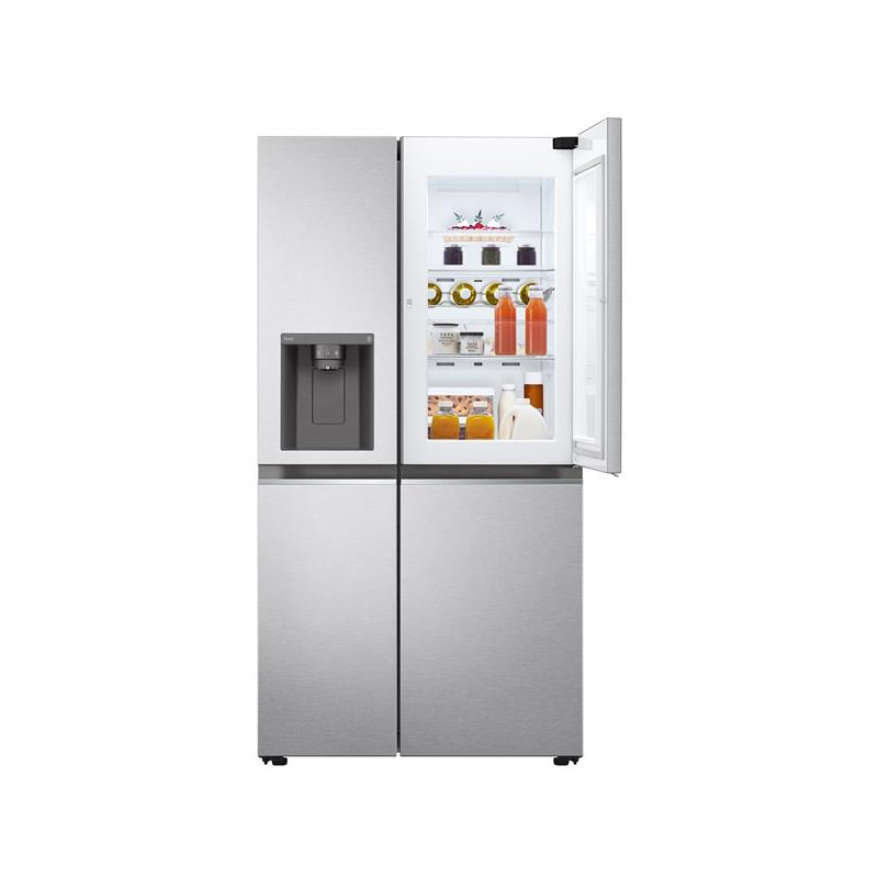 LG - Réfrigérateur américain GSJV80MBLE