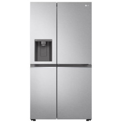LG - Réfrigérateur américain GSJV80MBLE