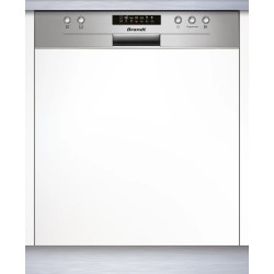 LAVE-VAISSELLE INTÉGRABLE 14 COUVERTS 44dB CLASSE D BANDEAU INOX