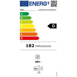 BEKO - Congélateur coffre HSM27050