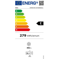 BEKO - Congélateur coffre HSM46740
