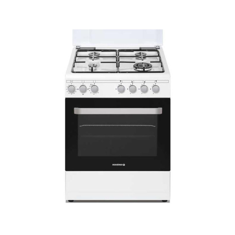 ROSIERES - Cuisinière gaz RGG663CSW/E