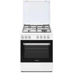 ROSIERES - Cuisinière gaz RGG663CSW/E