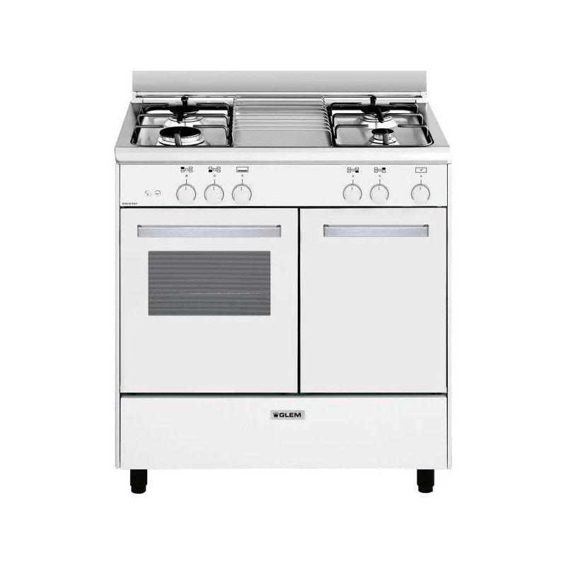 GLEM - Cuisinière butanette GA85PMWH