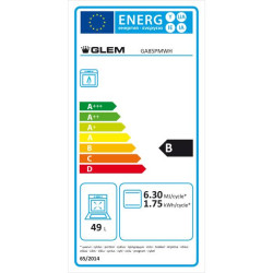 GLEM - Cuisinière butanette GA85PMWH