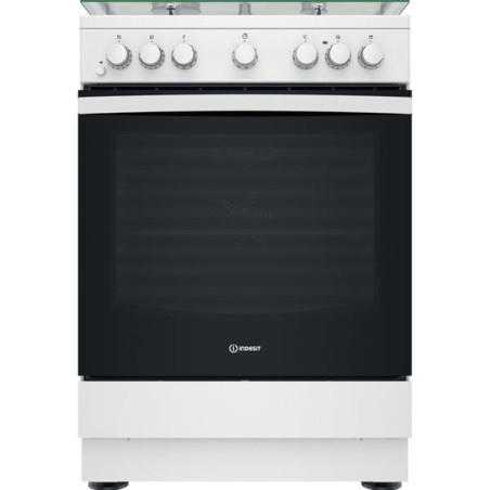 INDESIT - Cuisinière mixte IS67M5PCW/FR/1