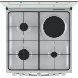 INDESIT - Cuisinière mixte IS67M5PCW/FR/1