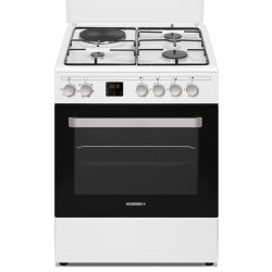 ROSIERES - Cuisinière mixte RGE660CMW/E