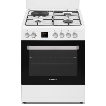 ROSIERES - Cuisinière mixte RGE660CMW/E
