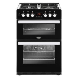BELLING - Cuisinière mixte PCENTR60DFBLKU
