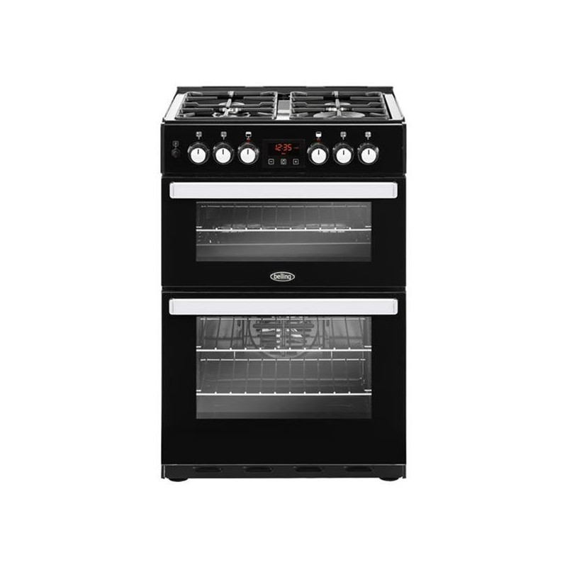 BELLING - Cuisinière mixte PCENTR60DFBLKU