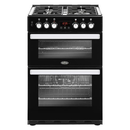 BELLING - Cuisinière mixte PCENTR60DFBLKU