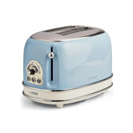 155BLEU TOASTER 2 FENTES VINTAGE BLEU