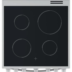INDESIT - Cuisinière vitrocéramique IS67V5PCW/E