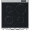 INDESIT - Cuisinière vitrocéramique IS67V5PCW/E