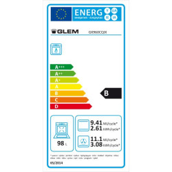 GLEM - Piano de cuisson gaz GX960CQIX