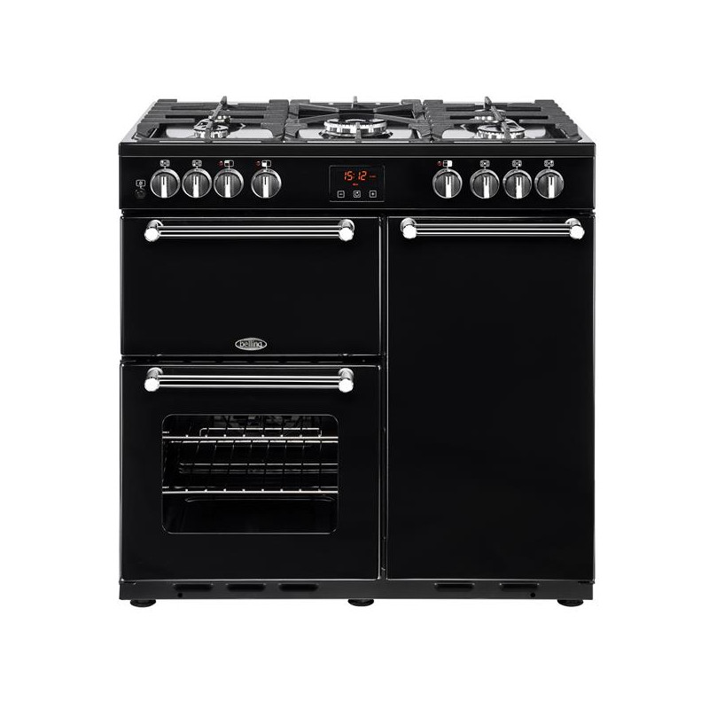 BELLING - Piano de cuisson mixte PKENS90DFBLK