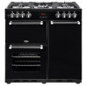 BELLING - Piano de cuisson mixte PKENS90DFBLK