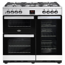 BELLING - Piano de cuisson mixte PCENTR90DFSTA