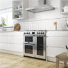 BELLING - Piano de cuisson mixte PCENTR90DFSTA