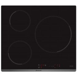 TABLE DE CUISSON INDUCTION 3 FOYERS 7400W LARGEUR 60CM