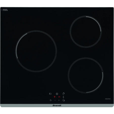 TABLE DE CUISSON INDUCTION 3 FOYERS 5900W LARGEUR 60CM