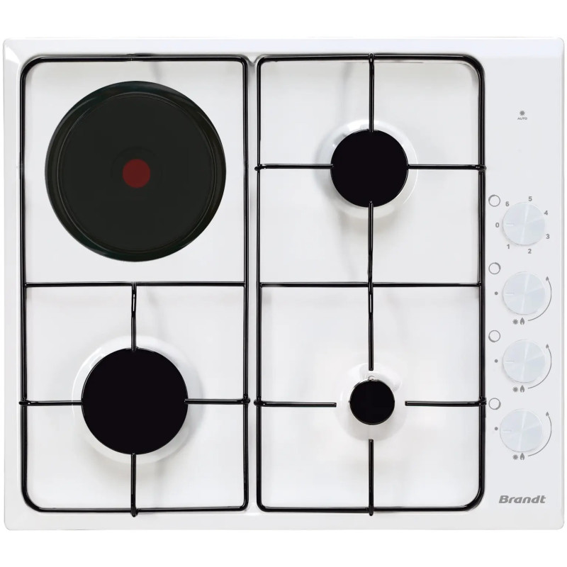 TABLE DE CUISSON MIXTE BPE3411WM EMAIL BLANC TABLE DE CUISSON MIXTE BPE3411WM EMAIL BLANC
