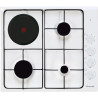 TABLE DE CUISSON MIXTE BPE3411WM EMAIL BLANC