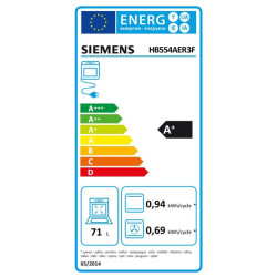 SIEMENS - Four EcoClean HB554AER3F