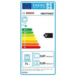 BOSCH - Four pyrolyse HBG7741B1F