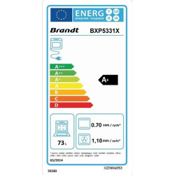 BRANDT - Four pyrolyse BXP5331X