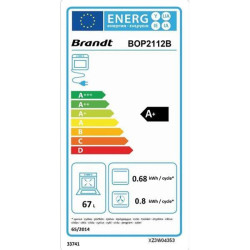 BRANDT - Four pyrolyse BOP2112B