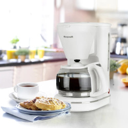 CAFETIERE FILTRE BRANDT CAF125W 1,25L BLANCHE