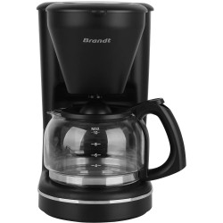 CAFETIERE FILTRE 1,25L NOIR BRANDT CAF125B