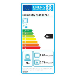 SAMSUNG - Four pyrolyse NV7B41307AB