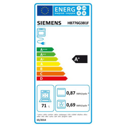 SIEMENS - Four pyrolyse HB776G3B1F