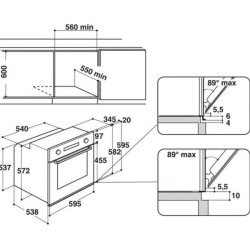 WHIRLPOOL - Four pyrolyse AKZ96290NB