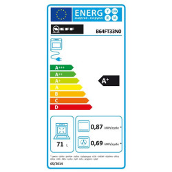 NEFF - Four Ecoclean Vapeur B64FT33N0