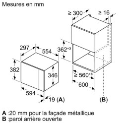 BOSCH - Micro-ondes solo BFL520MS0
