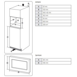 SAMSUNG - Micro-ondes solo MS20A7013AT