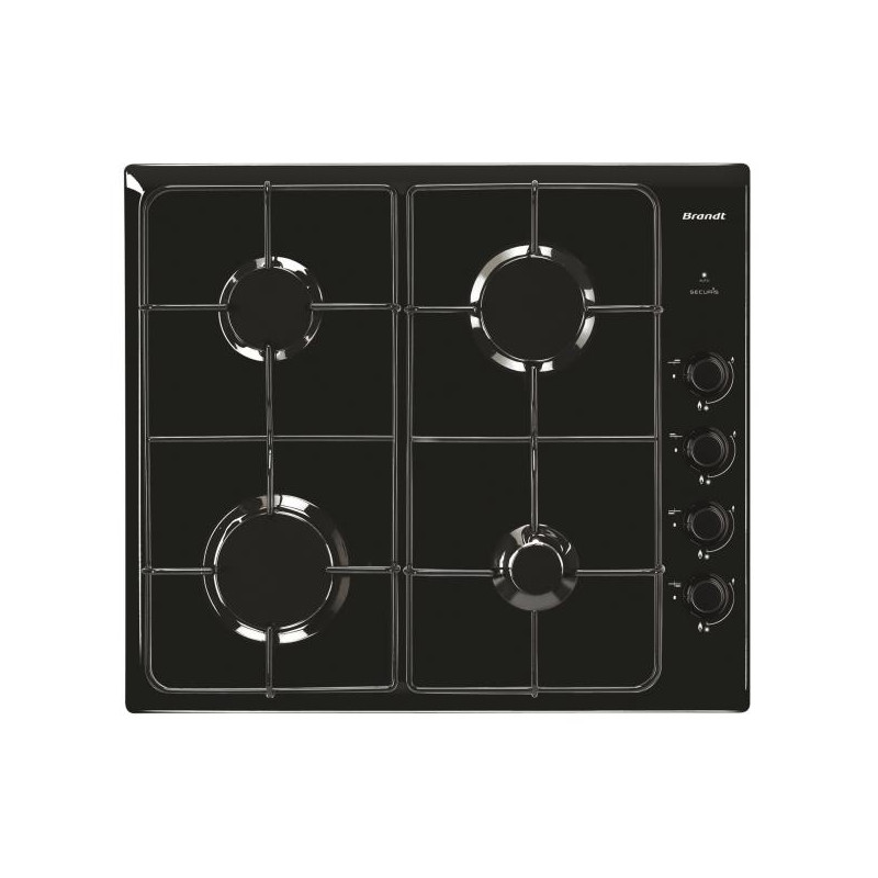 BRANDT - Table de cuisson gaz BPE6410B