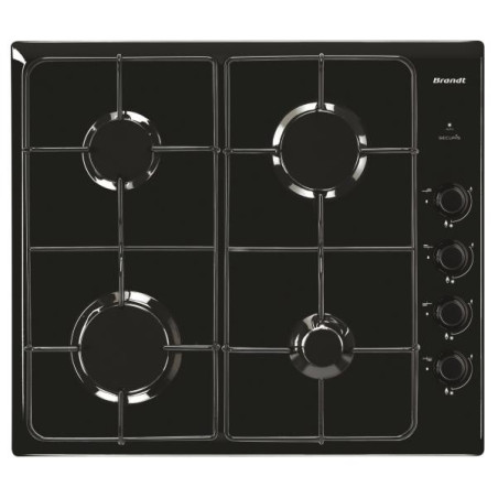 BRANDT - Table de cuisson gaz BPE6410B