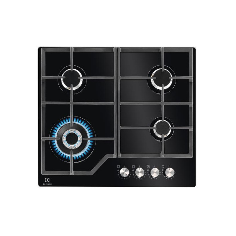 ELECTROLUX - Table de cuisson gaz KGG64362K ELECTROLUX - Table de cuisson gaz KGG64362K